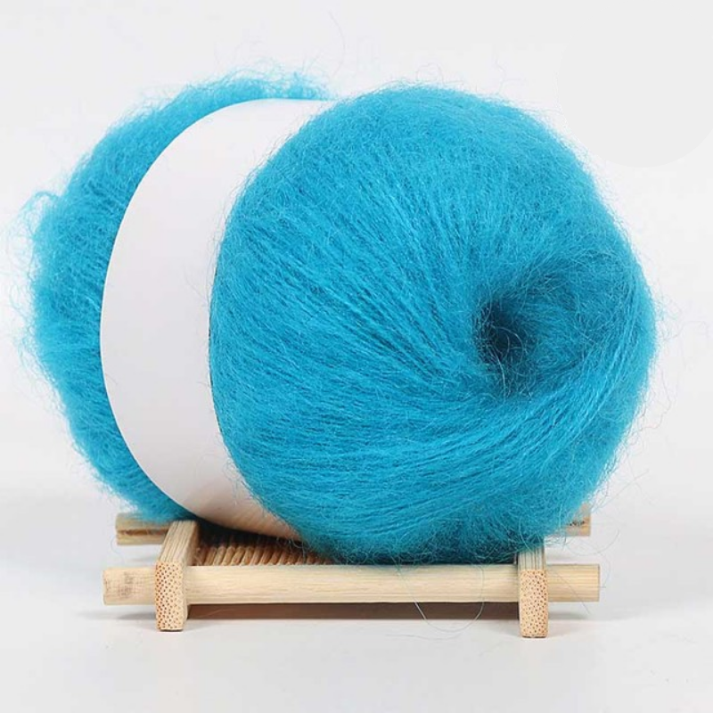 Mohair Wool Yarn Thread Bundle For Knitting And Crochet