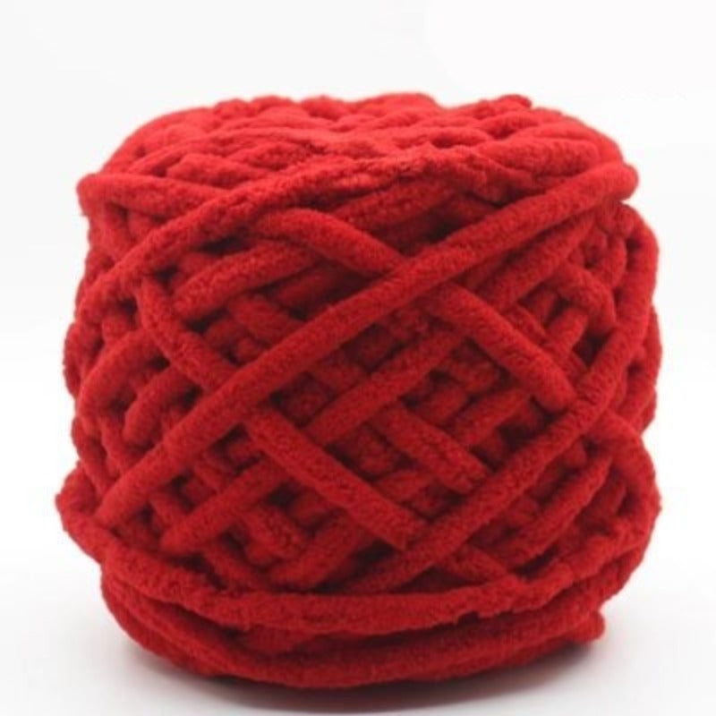 Plain Color Thick Milk Cotton Yarn For DIY Knitting