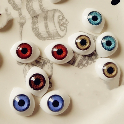 20Pcs Plastic Resin Doll Eyes For DIY Kit