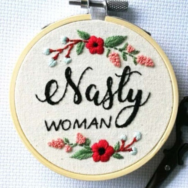 Women Embroidery DIY Knitting Kit
