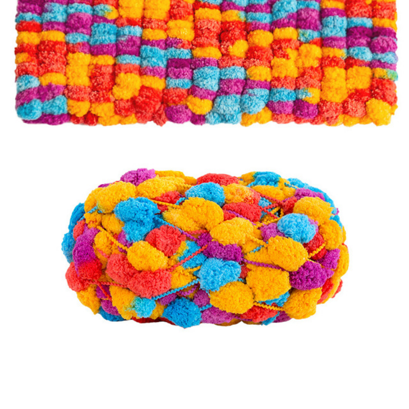 Colorful Yarn Bundle For Knitting And Crochet