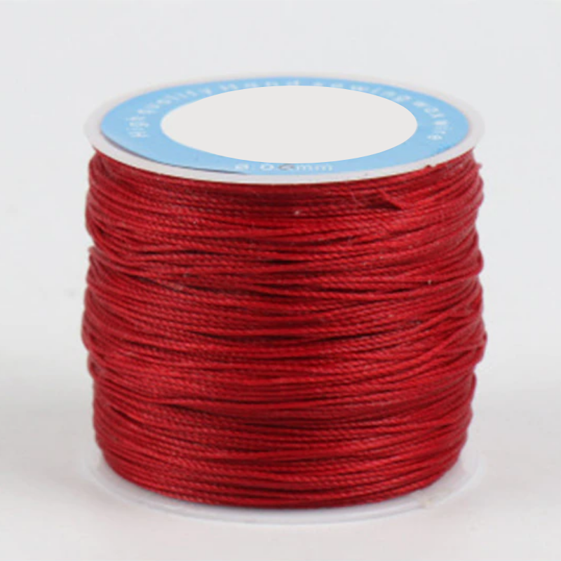 Round Waxed Yarn For Knitting And Crochet