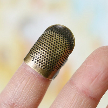 Metal Finger Protector Ring For Knitting And Crochet