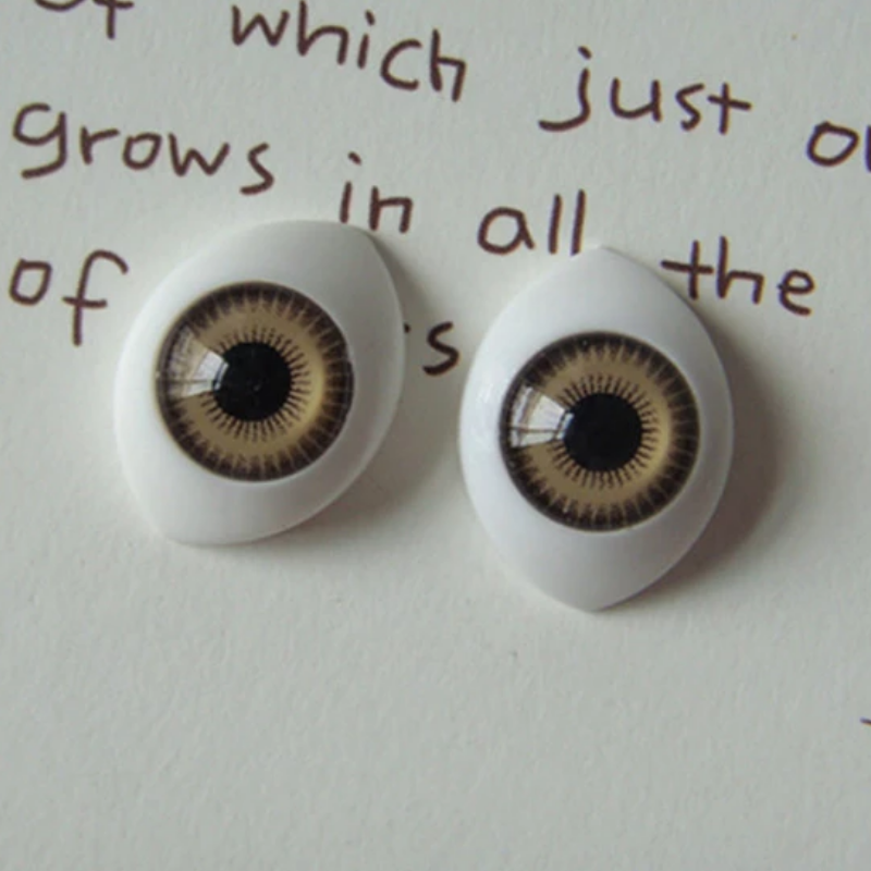 20Pcs Plastic Resin Doll Eyes For DIY Kit