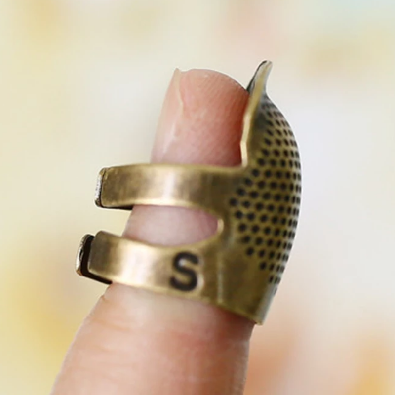 Metal Finger Protector Ring For Knitting And Crochet