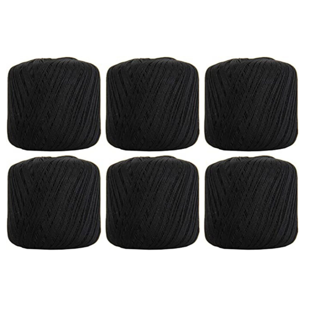 6 Pieces Of Cotton Crochet Thread