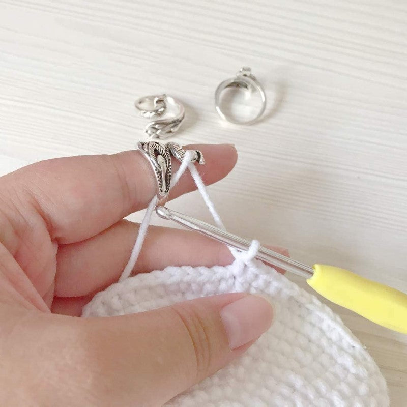 Adjustable Knitting Loop Crochet