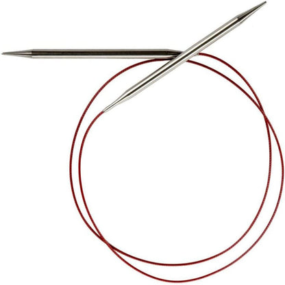 Red Lace Knitting Needles