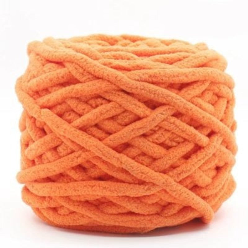 Plain Color Thick Milk Cotton Yarn For DIY Knitting