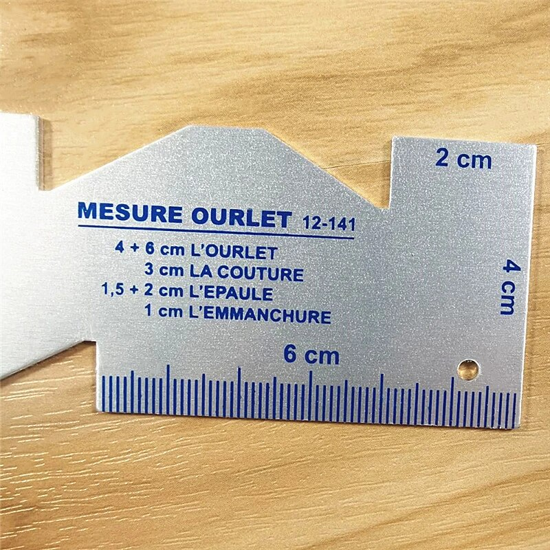 Metal Quilting Ruler DIY Sewing Kit
