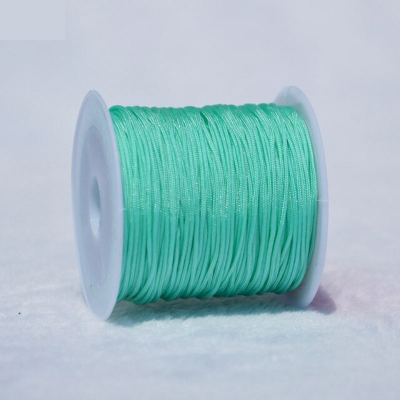 Bright Braided Yarn Thread DIY For Crocheting And Knitting