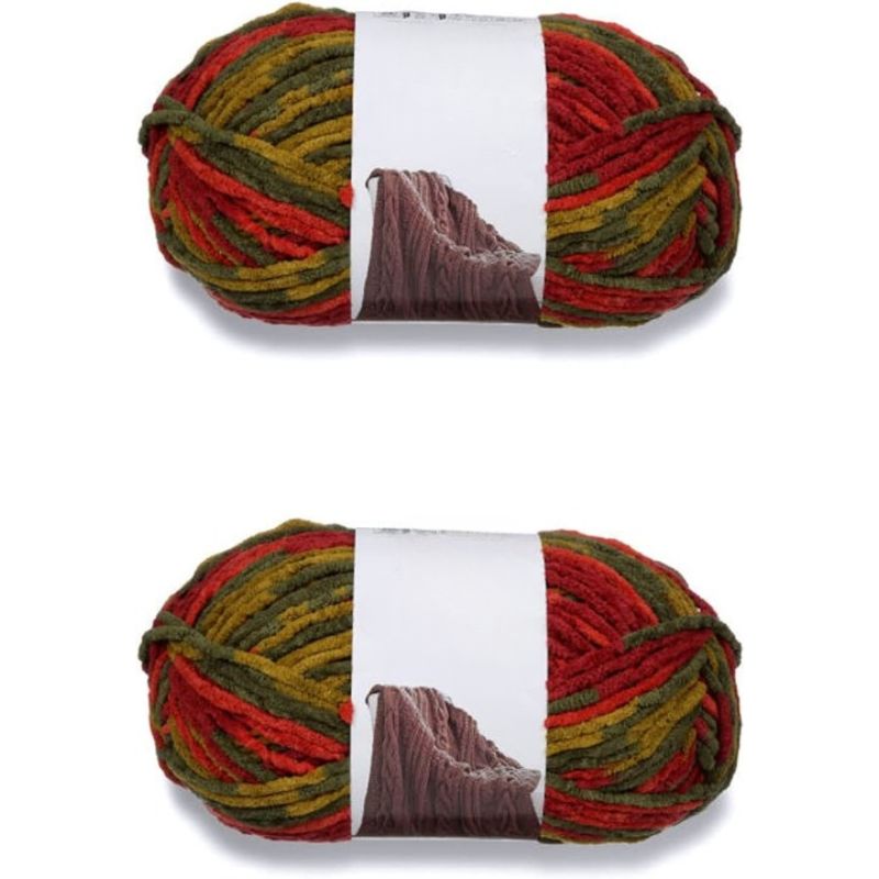 Polyester Soft Stripes Blanket Yarn