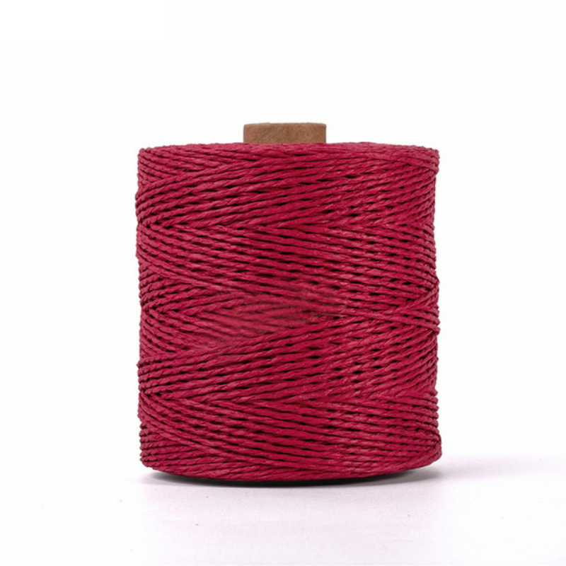 Natural Straw Yarn Thread Crochet Kit