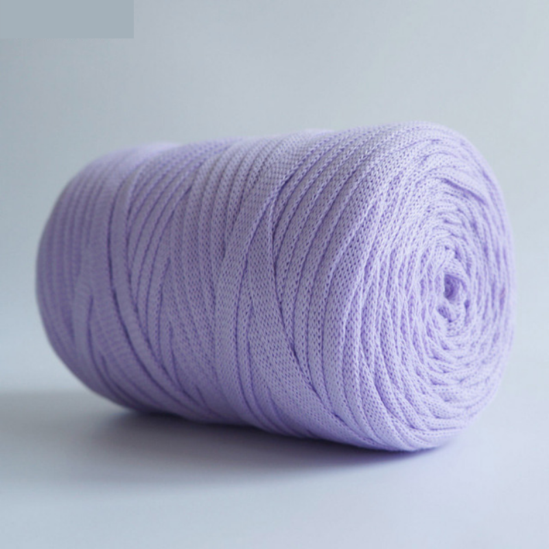 The Solid Color Flat Yarn Bundle For Knitting And Crochet