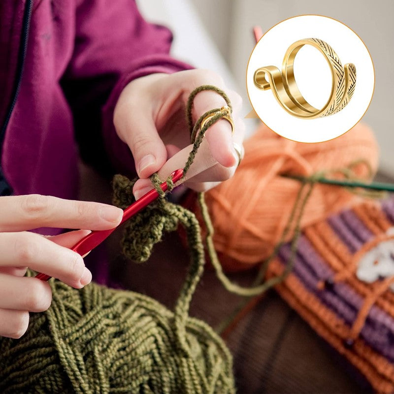Knitting Crochet Loop Ring