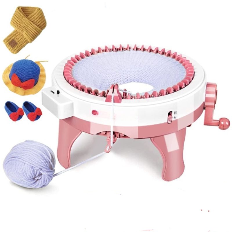 Needles Knitting Machine With Row Counter