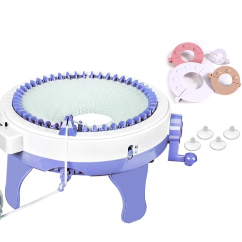 Knitting Machine 48 Needles With 8 Pc Pompom Maker And Row Counter