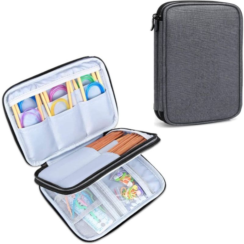 Travel Organizer Storage Bag For Circular Needles