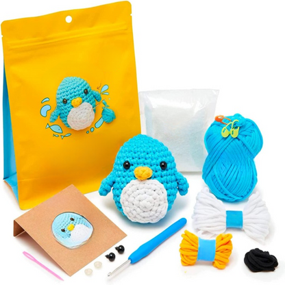 Crochet Kit With Easy Peasy Yarn