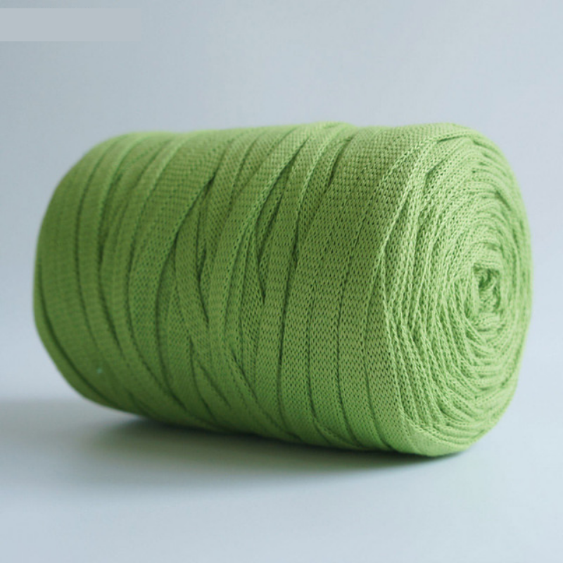 The Solid Color Flat Yarn For Knitting And Crochet