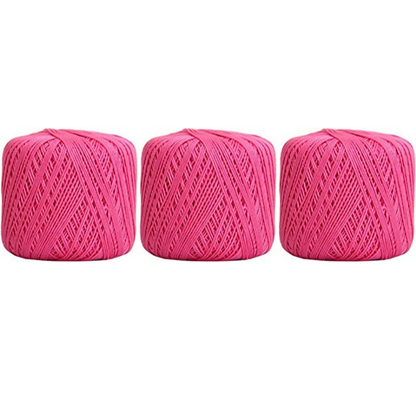 3 Pairs Of Cotton Crochet Thread