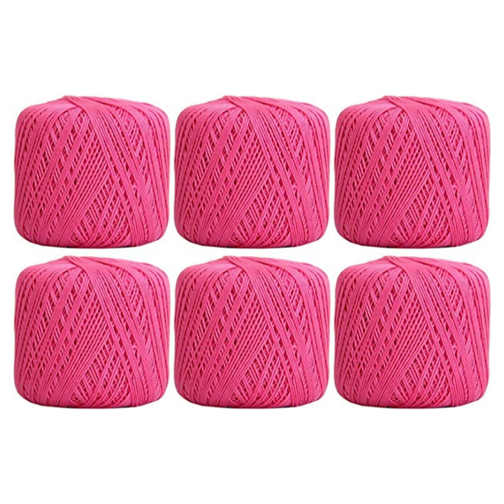 6 Pieces Of Cotton Crochet Thread