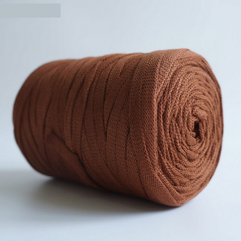 The Solid Color Flat Yarn Bundle For Knitting And Crochet