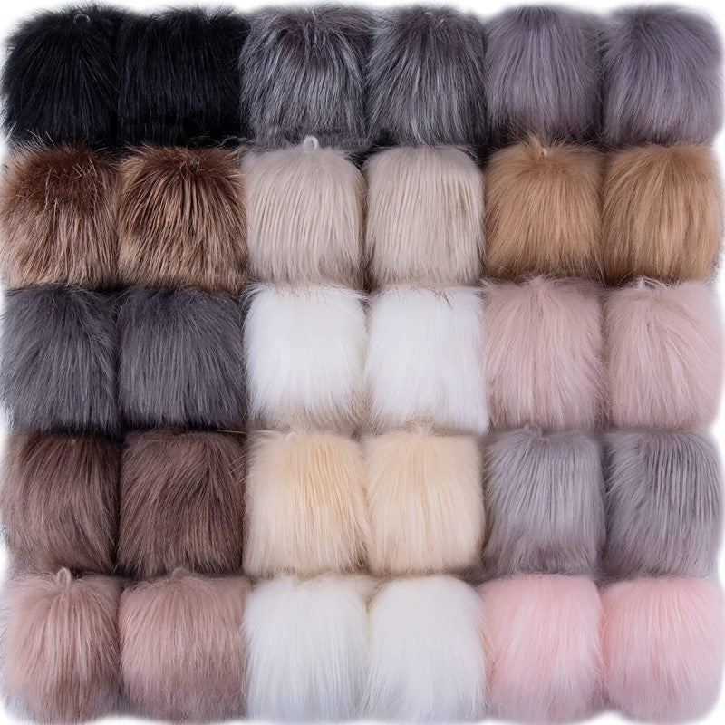 Fur Pompom Fluffy Ball
