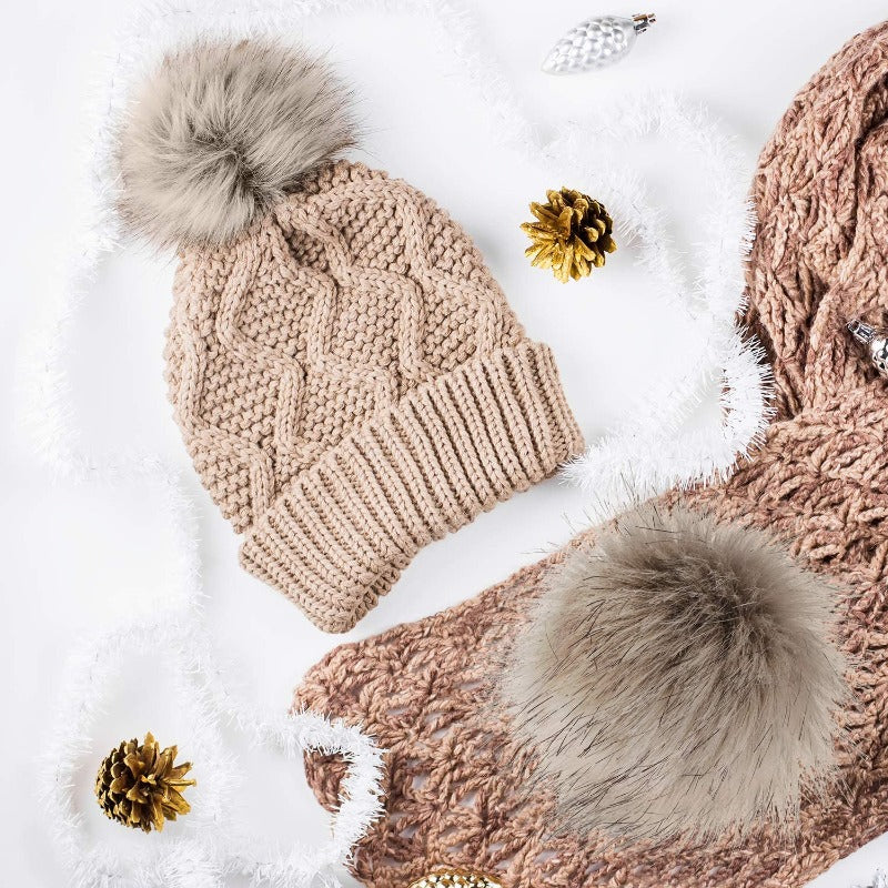 8 Piece Removable Press Button For Bobble Hat Knitting