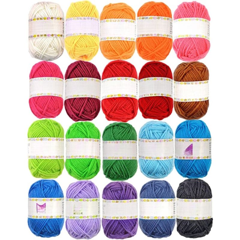 Acrylic Soft Yarn Skeins