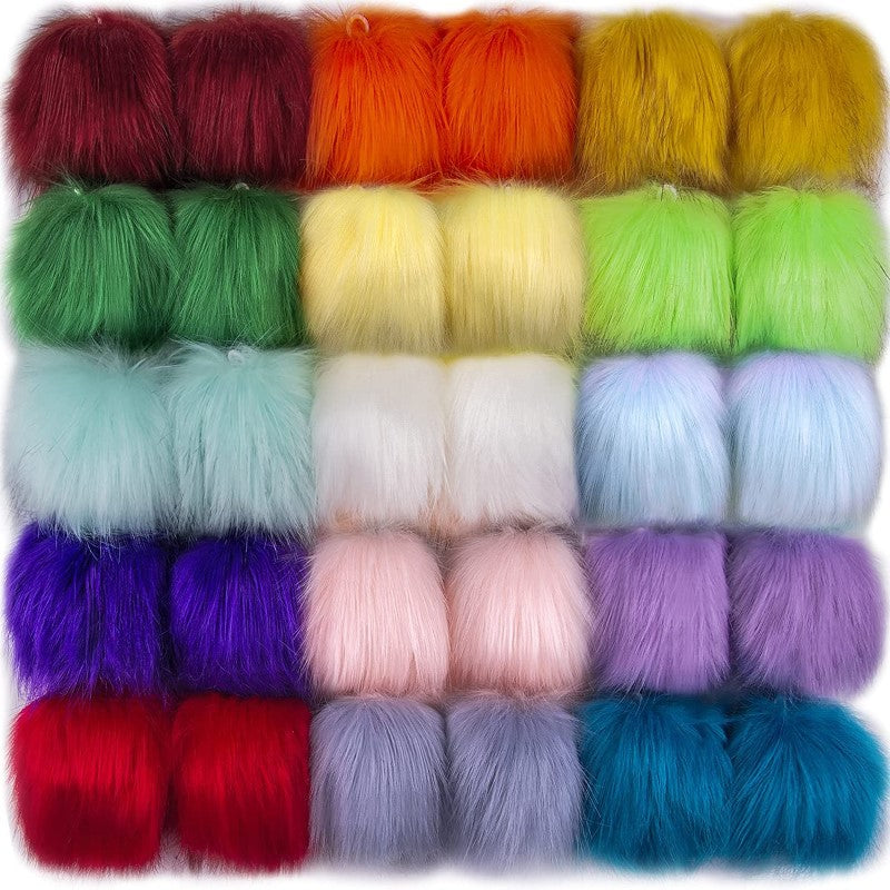 Fur Pompom Fluffy Ball