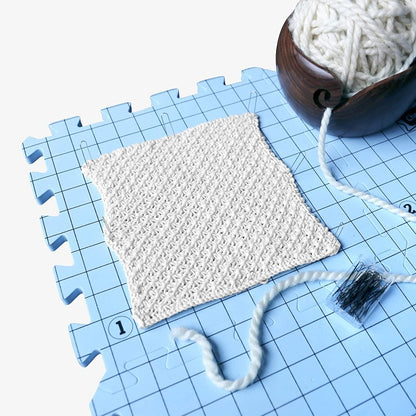 9 Pack Foam Knitting Block Mat