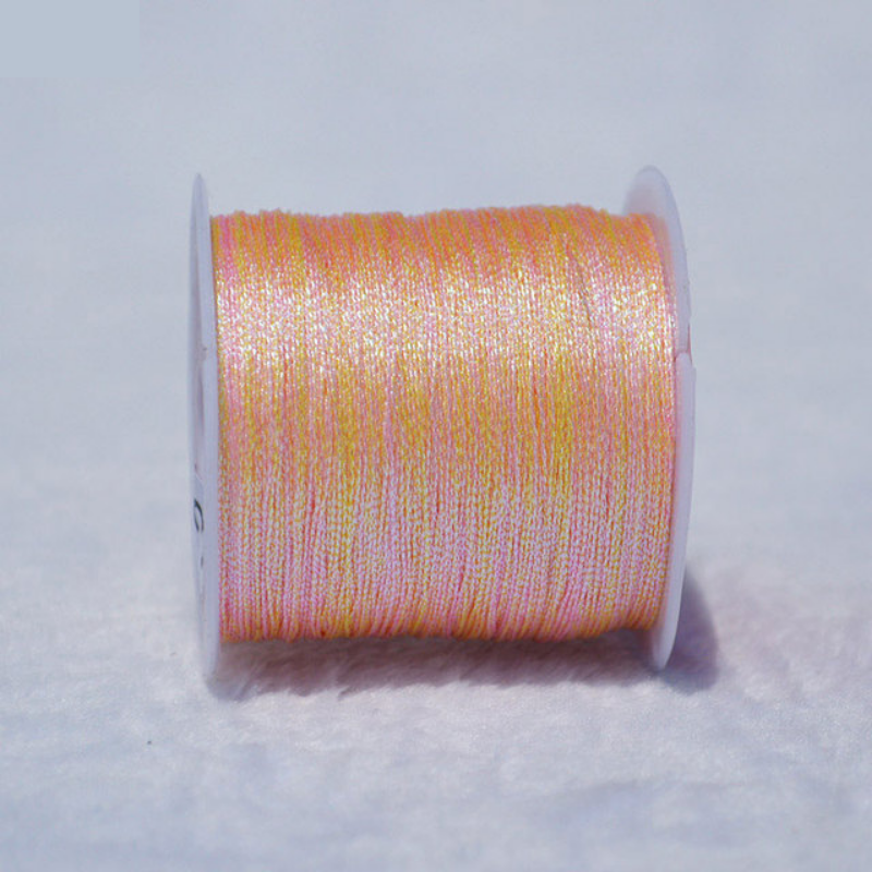 Braided Colorful Knitting Yarn Thread DIY Kit