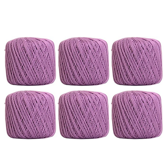 Cotton Crochet Thread 6 Pair