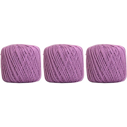 3 Pairs Of Cotton Crochet Thread