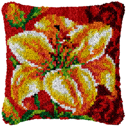 Flowers Printed Cushion Cover