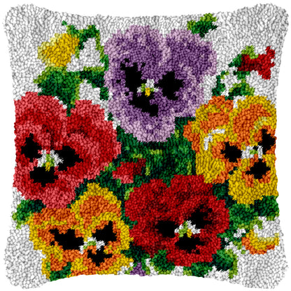 Flowers Printed Cushion Cover