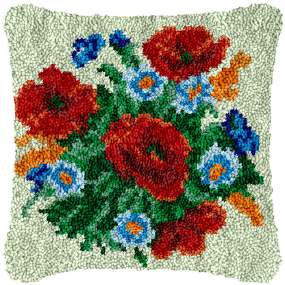 Flowers Printed Cushion Cover