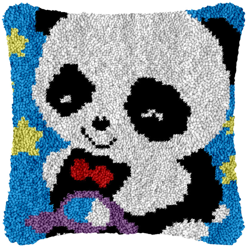 Panda Print Cushion Cover