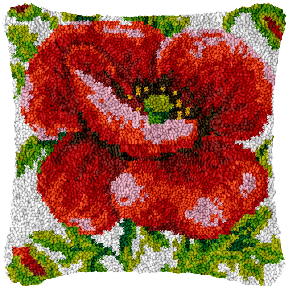 Flowers Printed Cushion Cover