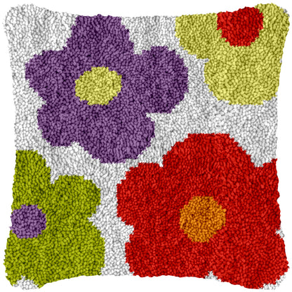 Flowers Printed Cushion Cover