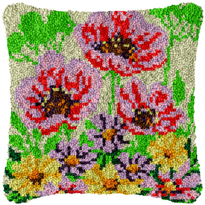 Flowers Printed Cushion Cover