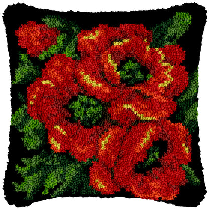 Flowers Printed Cushion Cover