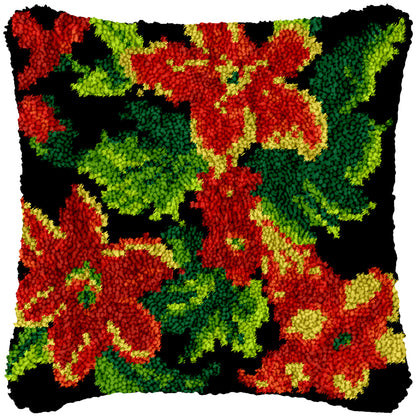 Flowers Printed Cushion Cover