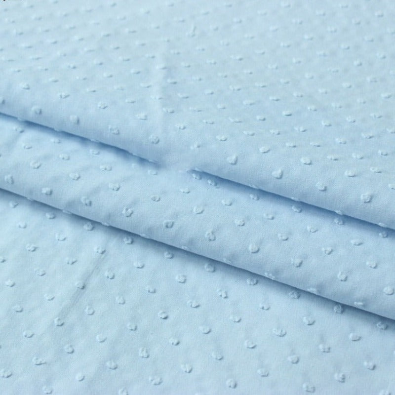 Solid Color Dots Cotton Fabric For DIY Handcraft