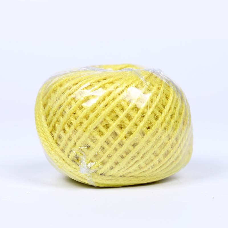 Colorful Hemp Thread For DIY Gift Box Decoration And Packing