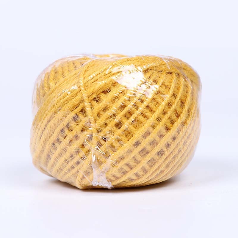 Colorful Hemp Thread For DIY Gift Box Decoration And Packing