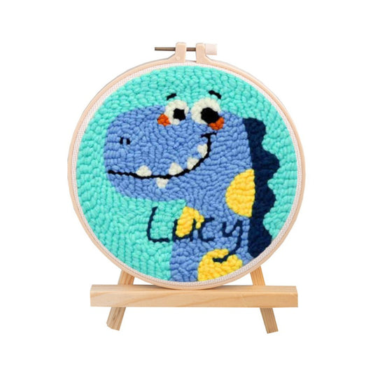 Cute Dinosaur Punch Needle Kit