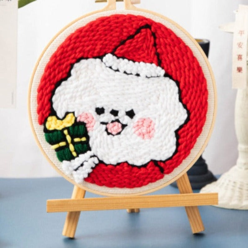Red Dog Embroidery DIY Knitting Kit