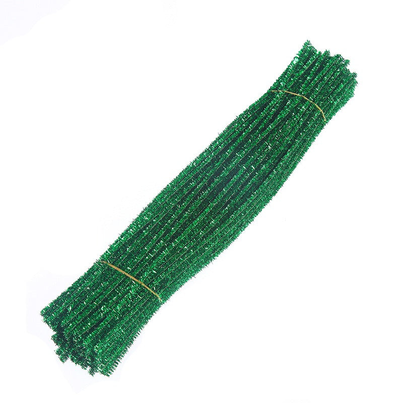 Wool Root Twisting Glitter Iron Wire DIY Craft Decor